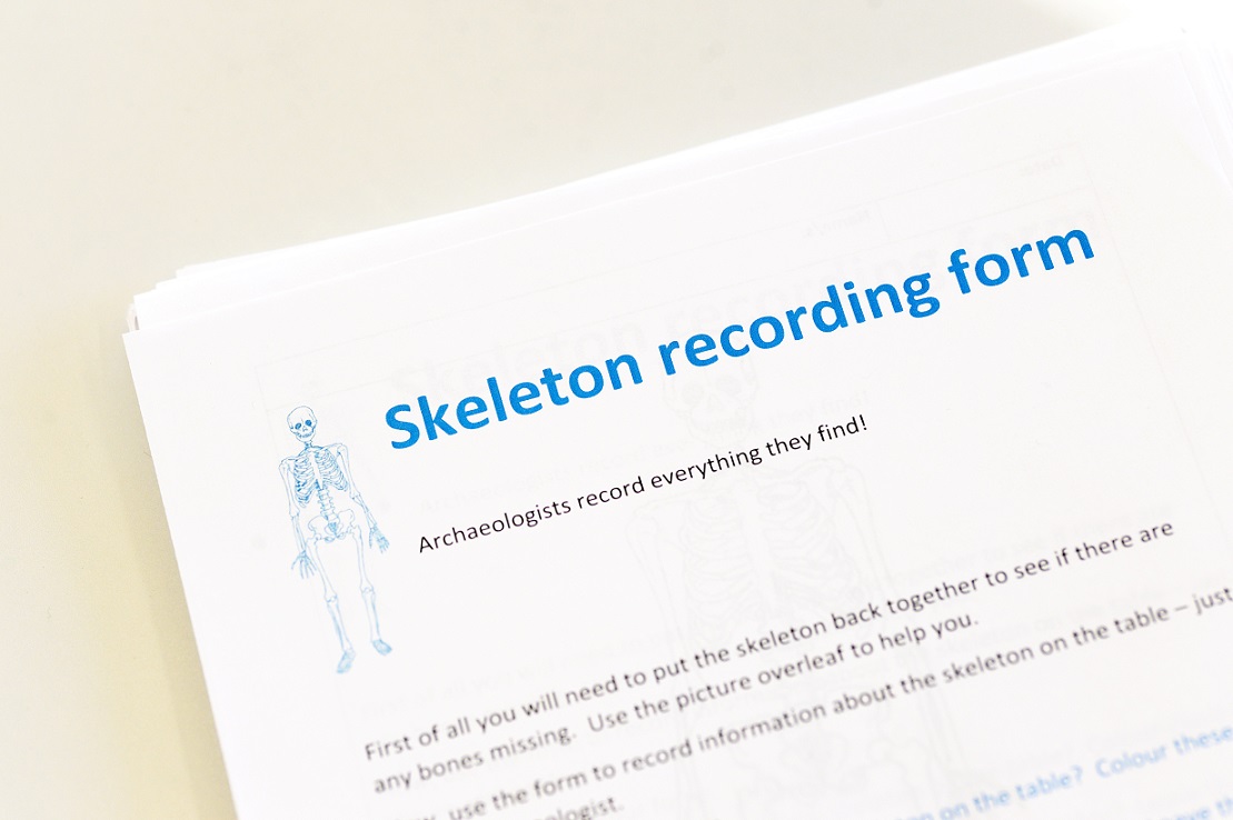 Skeleton Recording Form